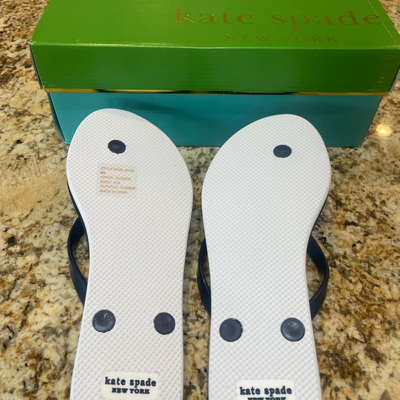 Kate Spade Navy Star Sandals - Size 8 - Picture 3 of 6